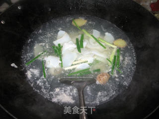 白灼墨鱼的做法步骤:5