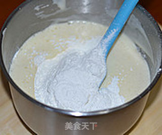 全蛋打发版香蕉松饼(无泡打粉)的做法步骤:6