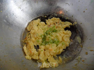 胡萝卜鸡蛋饺子的做法步骤:3