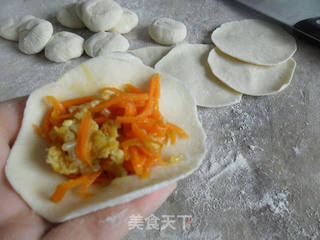 胡萝卜鸡蛋饺子的做法步骤:8