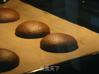 【我的烘培时间】小口品尝的mini蛋糕---巧克力、抹茶乳酪夹心蛋糕的做法步骤:21