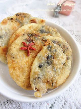 【依然还是记忆中的味道】霉干菜烧饼的做法步骤:15