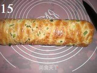 肉松面包卷的做法步骤:15