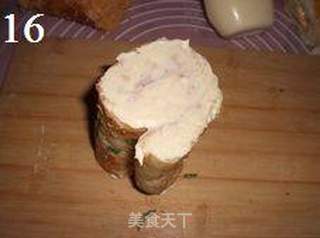 肉松面包卷的做法步骤:16