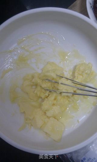 烘焙门外妞的伪烘焙处女秀——蔓越莓饼干的做法步骤:2