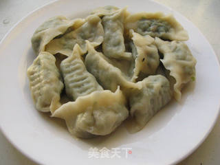 小白菜猪肉水饺的做法步骤:15