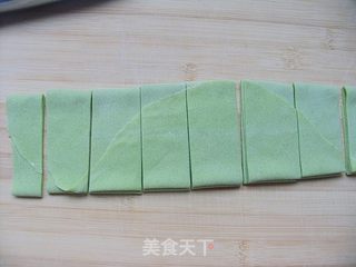 绿蝶翩翩——巧做蝴蝶面的做法步骤:8