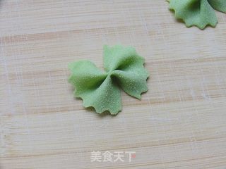 绿蝶翩翩——巧做蝴蝶面的做法步骤:12
