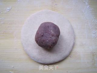 小刺猬豆沙包的做法步骤:8