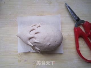 小刺猬豆沙包的做法步骤:11