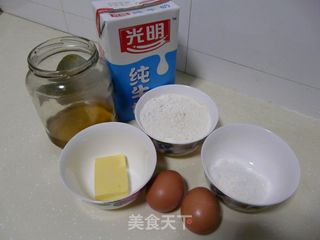 蜂蜜小碗蛋糕的做法步骤：1