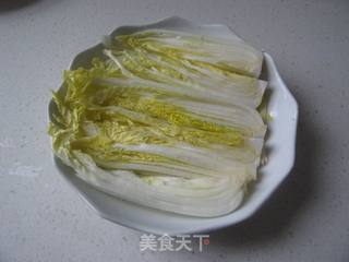 电饭煲里淘美味省时又省力--腊肉蒸高山娃娃菜的做法步骤：4