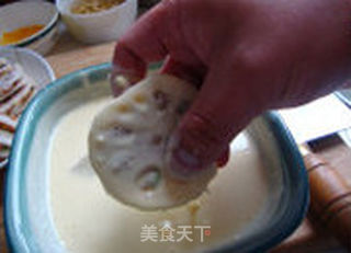 香炸藕夹的做法步骤:23