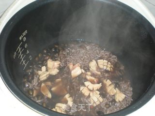 黑豆腰花粥的做法步骤:15