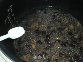 黑豆腰花粥的做法步骤：16