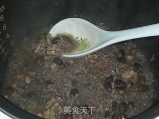 黑豆腰花粥的做法步骤:18