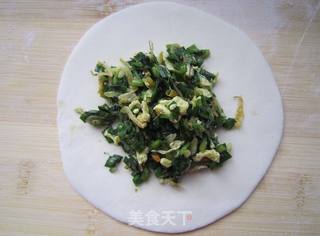韭菜饼的做法步骤:12
