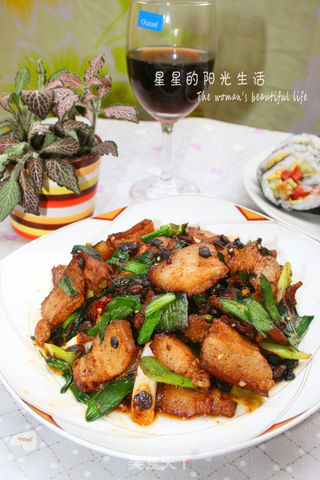 【十分钟不到搞定的美味】生爆盐煎肉的做法步骤:9