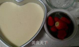 两周年的甜蜜--------草莓芝士蛋糕的做法步骤:8