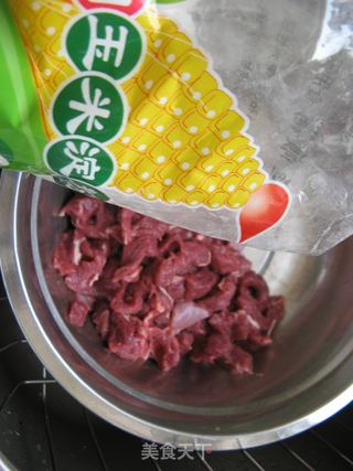 【如花美眷】牛肉扒荠菜的做法步骤:3