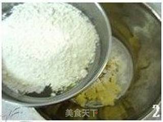 米粉酥饼干的做法步骤：2