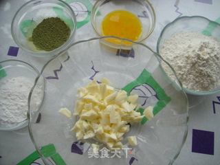 春天来了－－抹茶兔子饼干的做法步骤：1
