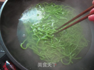 麻辣牛肉翡翠面的做法步骤:14