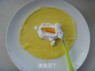 芒果班戟的做法步骤:8
