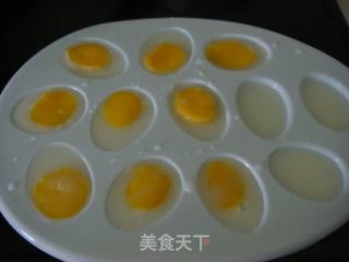 学做的甜品“仿真鸡蛋”的做法步骤：9