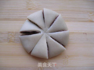 平底锅版菊花酥的做法步骤:18
