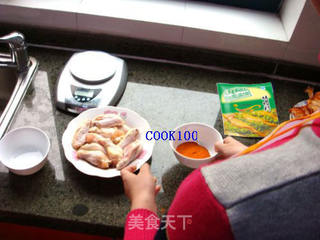 DIYCOOK100新奥尔良烤翅的做法步骤:2