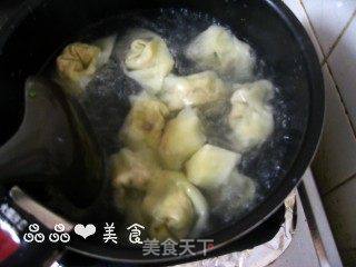 【海派经典】青菜鲜肉大馄饨的做法步骤:9