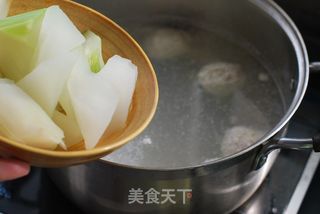 【豆腐元子棒菜汤】的做法步骤:14