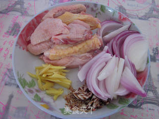 香草可乐糖鸡翅饭的做法步骤:2