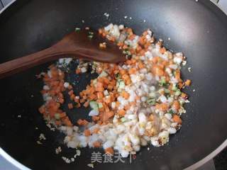 韩式鱿鱼盖浇饭的做法步骤:6