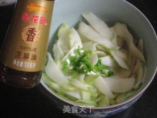 辣油凉拌剥杆菜的做法步骤:7