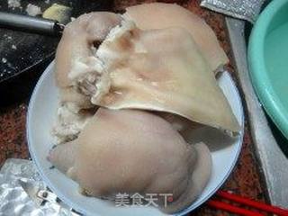 凉拌猪耳朵的做法步骤:4