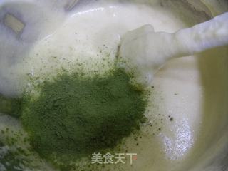 【彩绘蛋糕系列】 唐草抹茶卷的做法步骤：11