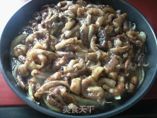 韩式辣味烤鱿鱼的做法步骤:8