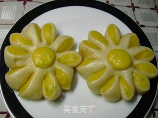 面食也能如花朵般绽放：菊花包的做法步骤：6