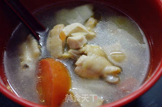 蕃茄薯仔炖鸡汤的做法步骤:8