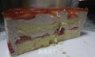 美味草莓慕斯蛋糕的做法步骤:12