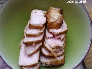 茶树菇梅菜扣肉的做法步骤:8