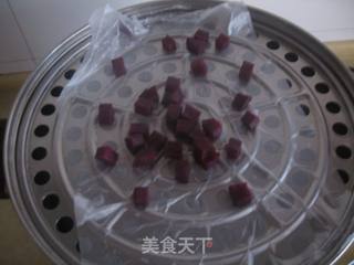 自创花样打糕。自己喜欢什么辅料随便加啦~~我个人爱吃的糯糯口感、的做法步骤:3