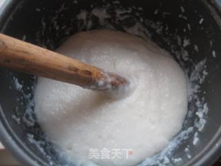 自创花样打糕。自己喜欢什么辅料随便加啦~~我个人爱吃的糯糯口感、的做法步骤:4
