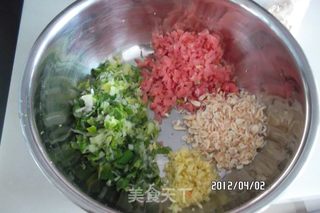 菜团子菜饺子的做法步骤：6