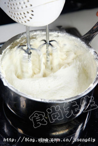 玫瑰葡萄牛轧糖的做法步骤:5