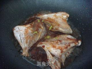 芥末生抽鲳鱼的做法步骤：4