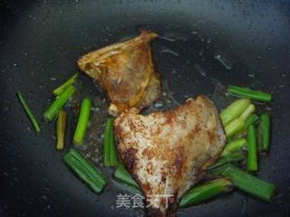 芥末生抽鲳鱼的做法步骤：5