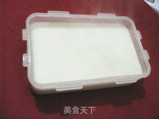 冰爽小食----杏仁奶香布丁的做法步骤:5